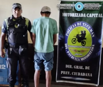 Terminó aprehendido luego de atacar a su ex pareja