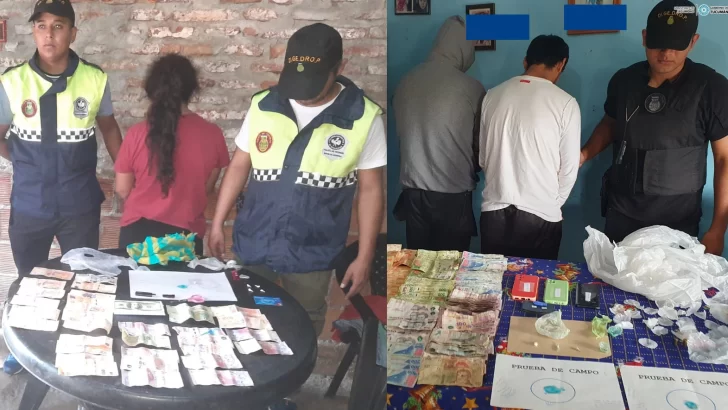 Detuvieron a 3 personas por venta de drogas en Concepción