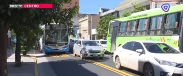La Municipalidad avanza con los carriles exclusivos de colectivos