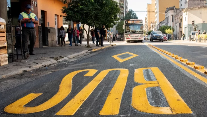 Rigen desde este lunes los controles en el uso de los carriles exclusivos para colectivos