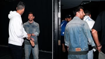 Messi y sus amigos del Inter Miami, en la NBA para ver a los Miami Heat