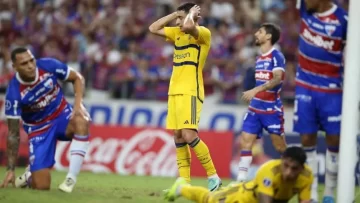 Boca sufrió un duro golpe en Brasil: perdió 4-2 con Fortaleza