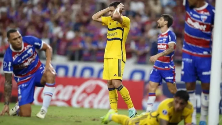 Boca sufrió un duro golpe en Brasil: perdió 4-2 con Fortaleza