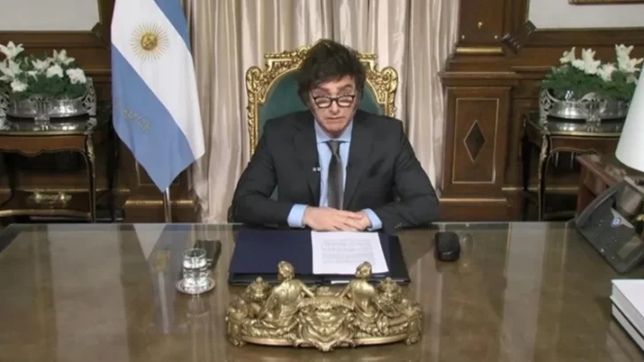 Expectativa por la cadena nacional de Javier Milei: el presidente ya grabó el mensaje