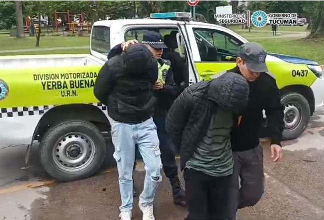 Detuvieron a un grupo de jóvenes por un robo piraña en Yerba Buena