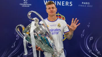 El alemán Toni Kroos anunció su retiro del fútbol a sus 34 años