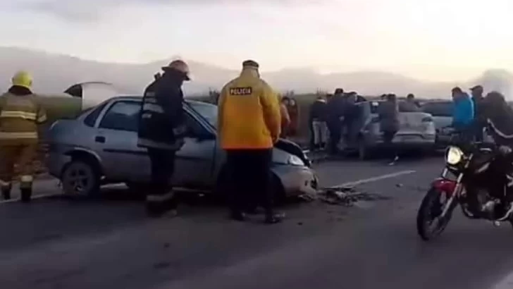 Seis vehículos involucrados en un accidente de tránsito en la zona de Arcadia