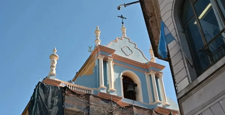 La primera etapa de la restauración de la Iglesia San Francisco estaría terminada para el 9 de julio