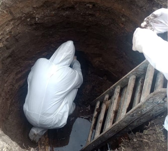 Hallaron restos óseos en una vivienda de la Capital