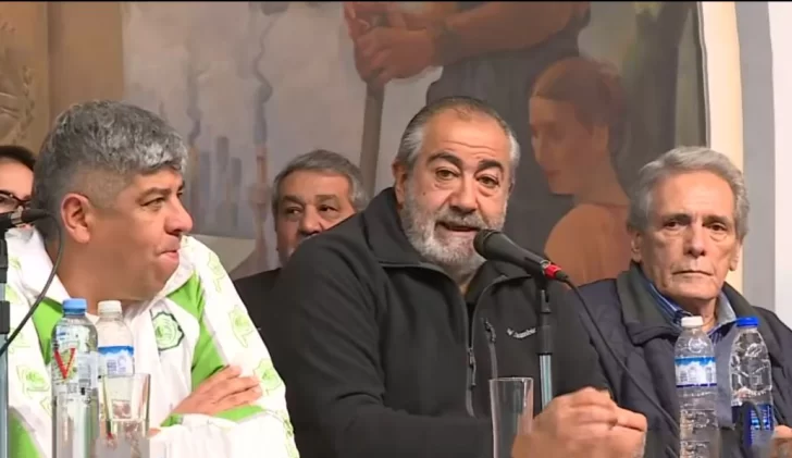 La CGT calificó de “contundente” el paro nacional y pidió al gobierno “reconfigurar su política de ajuste”