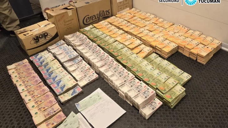 Secuestraron más de 70 millones de pesos en un control fronterizo