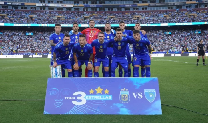 La Selección Argentina goleó a Guatemala en el cierre de la gira previa a la Copa América La Selección Argentina goleó a Guatemala en el cierre de la gira previa a la Copa América