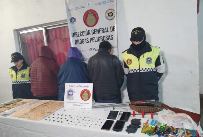 Desarticulan Punto de Venta de Cocaína en la Capital Desarticulan Punto de Venta de Cocaína en la Capital