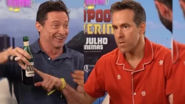 ¿Qué tan lejos está Argentina?: Hugh Jackman y Ryan Reynolds probaron el fernet