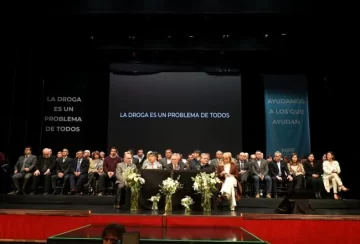 Los tres poderes del Estado, empresas y organizaciones se unen en la lucha contra las drogas Los tres poderes del Estado, empresas y organizaciones se unen en la lucha contra las drogas