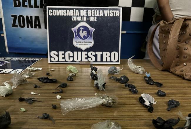 Decomisaron cocaína y marihuana en la ciudad de Concepción Decomisaron cocaína y marihuana en la ciudad de Concepción