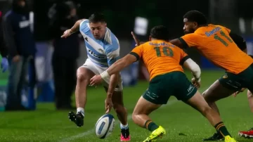 Los Pumas perdieron en la última jugada ante Australia Los Pumas perdieron en la última jugada ante Australia