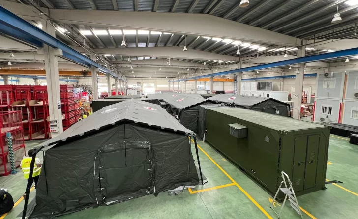 Sor Lucía Caram impulsó la inauguración de un Hospital de Campaña en Ucrania Sor Lucía Caram impulsó la inauguración de un Hospital de Campaña en Ucrania