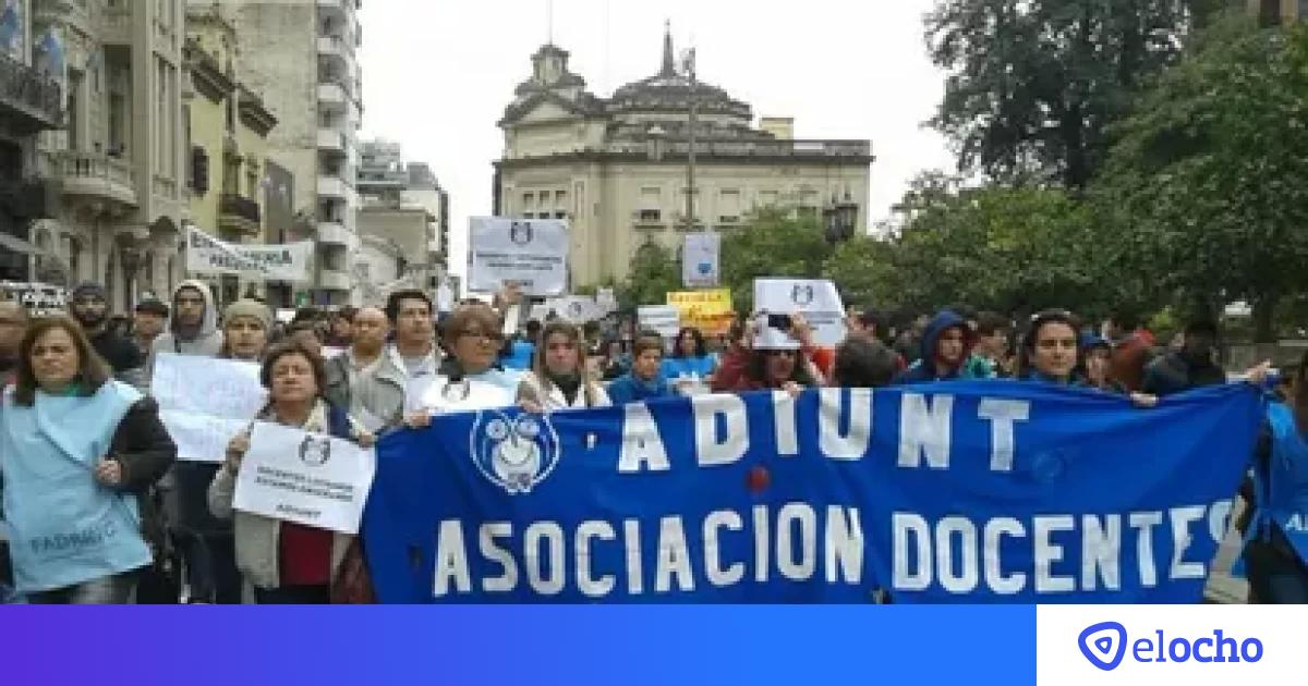 Comenzó la semana completa de paro de los docentes universitarios | El Ocho