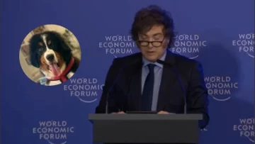 El intercambio de Javier Milei con el perro de su hermana durante el discurso en el Foro Económico Mundial: “Tenés razón, Thor” El intercambio de Javier Milei con el perro de su hermana durante el discurso en el Foro Económico Mundial: “Tenés razón, Thor”