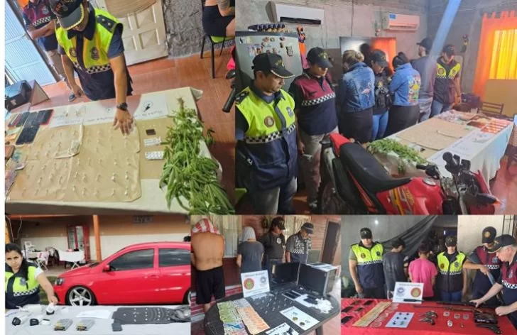 Detienen a diez presuntos vendedores de drogas liderados por una mujer Detienen a diez presuntos vendedores de drogas liderados por una mujer