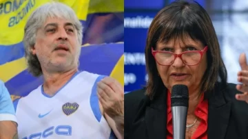 Amenaza de Di Zeo a Bullrich y denuncia penal tras la sanción a dos barras de Boca por incidentes en una cancha