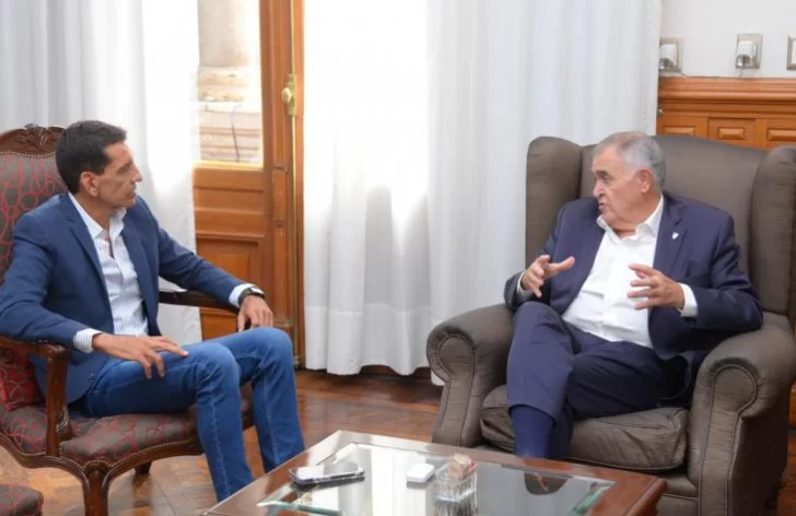 Jaldo y el legislador Vargas Aignasse coordinan la llegada de 100 pistolas electrónicas