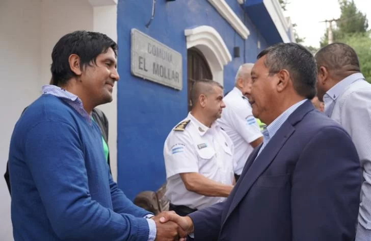 Ramón Pacífico Ávila asumió como comisionado comunal interino de El Mollar