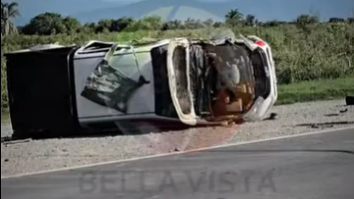 Dos camionetas sufrieron un siniestro vial en la Ruta 157