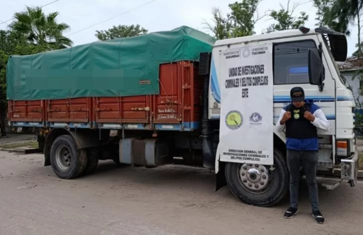 Lograron desbaratar una banda delictiva y secuestraron un camión