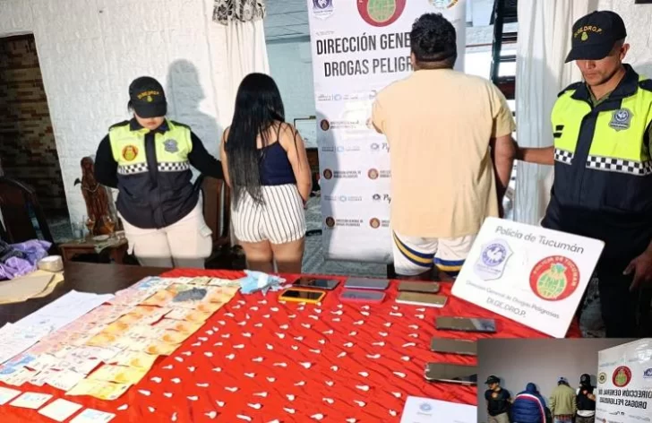 Personal policial desarticuló cinco “kioscos” de venta de drogas
