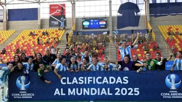 La selección argentina de futsal femenino se metió en la final de la Copa América y clasificó al Mundial