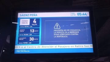 Advertencia del Gobierno antes de la marcha de jubilados: “La policía va a reprimir todo atentado a la República”