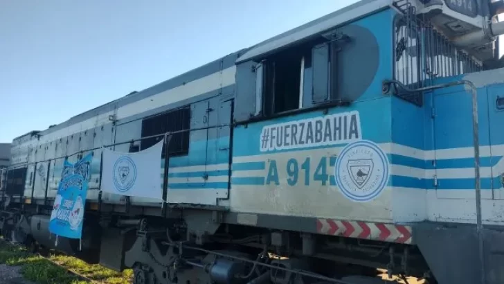 Llegó a Bahía Blanca el tren solidario con las primeras toneladas de ayuda para los damnificados