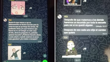 Temor en Maschwitz: alumnos de una escuela planificaron una masacre por WhatsApp
