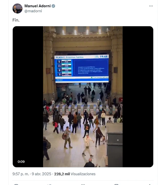El Gobierno difundió un video contra el paro general de la CGT