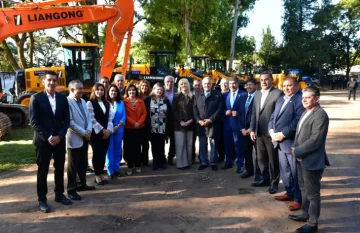 El Consorcio Metropolitano presentó las nuevas maquinarias adquiridas