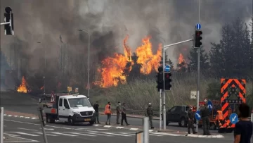 Alerta por incendios en Jerusalén: el Gobierno declaró emergencia nacional