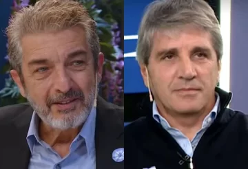 Luis Caputo cruzó a Ricardo Darín por sus críticas al Gobierno