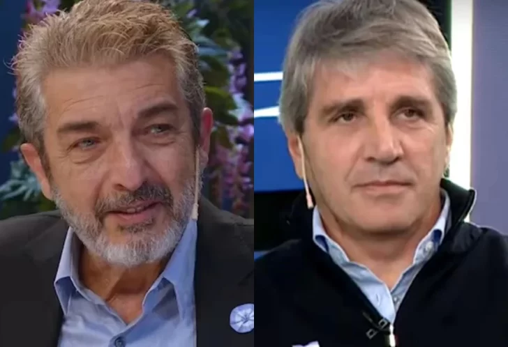 Luis Caputo cruzó a Ricardo Darín por sus críticas al Gobierno