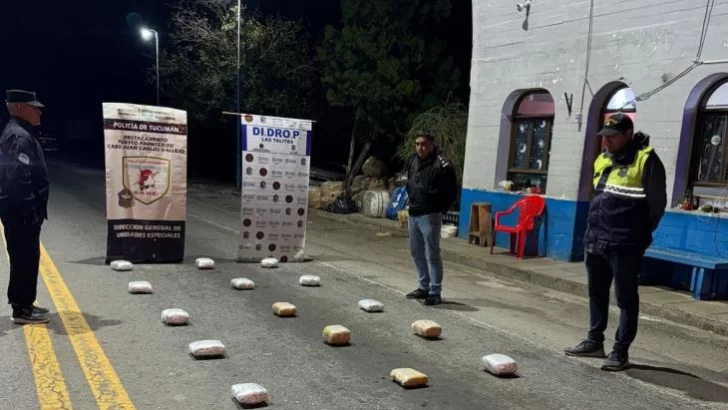 Secuestraron más de 21 kilos de marihuana en Cabo Vallejo