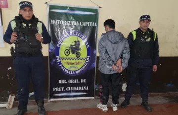 Aprehenden a un motociclista que circulaba con un revólver