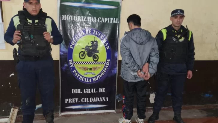 Aprehenden a un motociclista que circulaba con un revólver