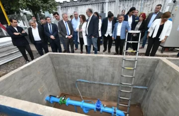 Inauguraron el primer pozo de agua subterráneo y antivandálico Inauguraron el primer pozo de agua subterráneo y antivandálico
