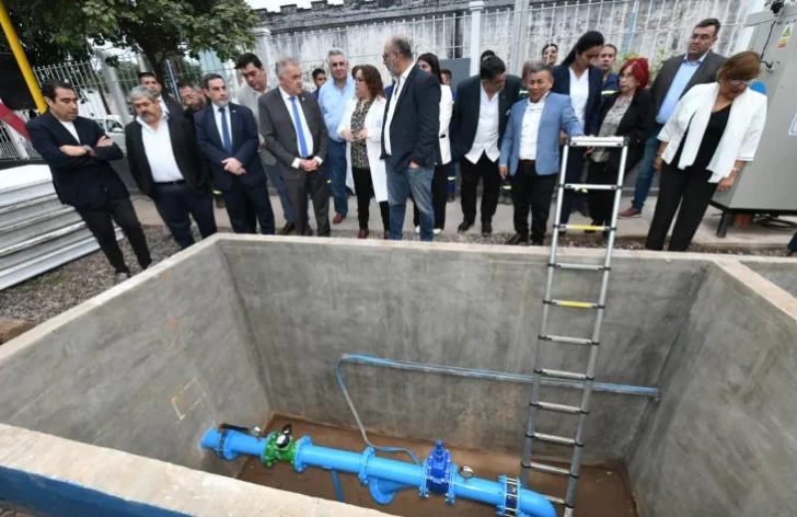 Inauguraron el primer pozo de agua subterráneo y antivandálico Inauguraron el primer pozo de agua subterráneo y antivandálico