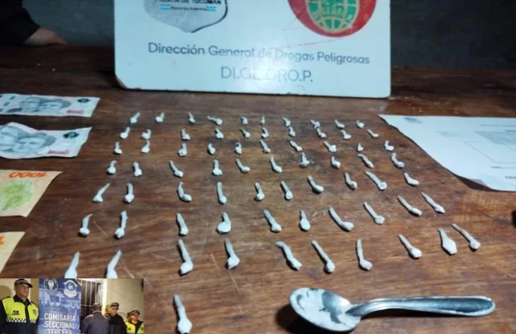 Secuestraron municiones y decomisaron cocaína listas para la venta Secuestraron municiones y decomisaron cocaína listas para la venta