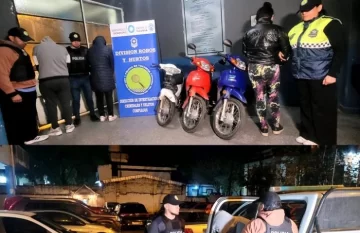 Investigan a una banda delictiva que se dedicaría a la venta de motos robadas