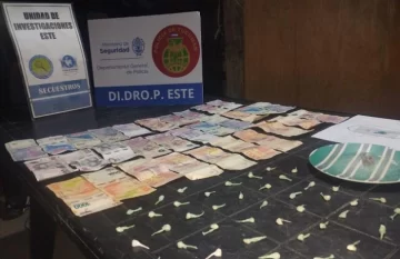 Personal policial desarticuló un punto de venta de drogas Personal policial desarticuló un punto de venta de drogas