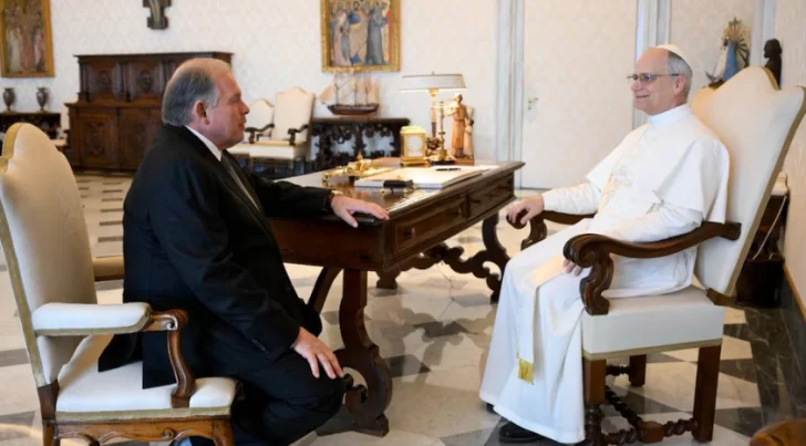 El papa León XIV recibió al canciller argentino Gerardo Werthein