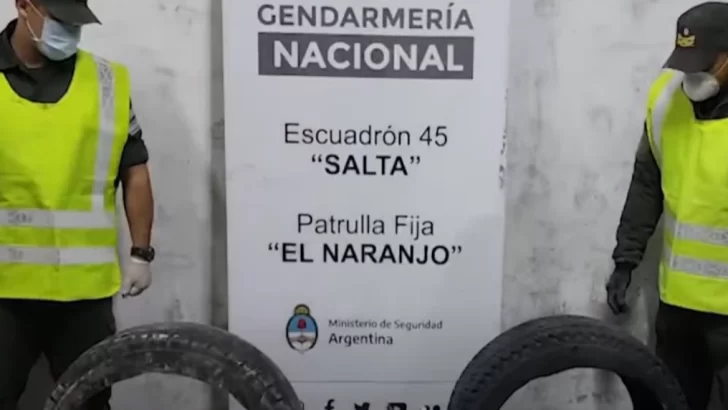 Incautaron 10 kilos de cocaína que iban a Burruyacú